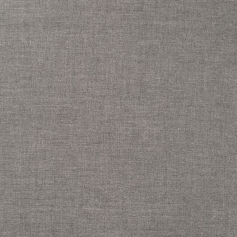 Coupon 3m Tissu Chambrai Uni Noir 