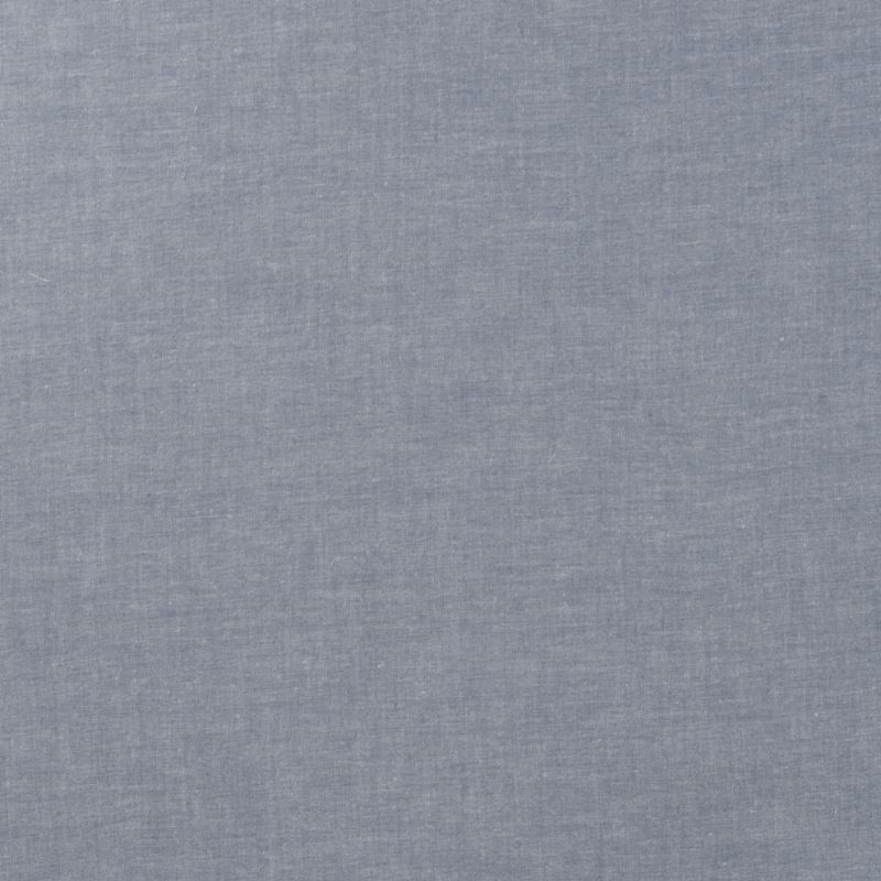 Coupon 3m Tissu Chambrai Uni Bleu Clair