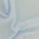 Coupon 3m Tissu Francine Double Gaze Unie Bleu Clair 
