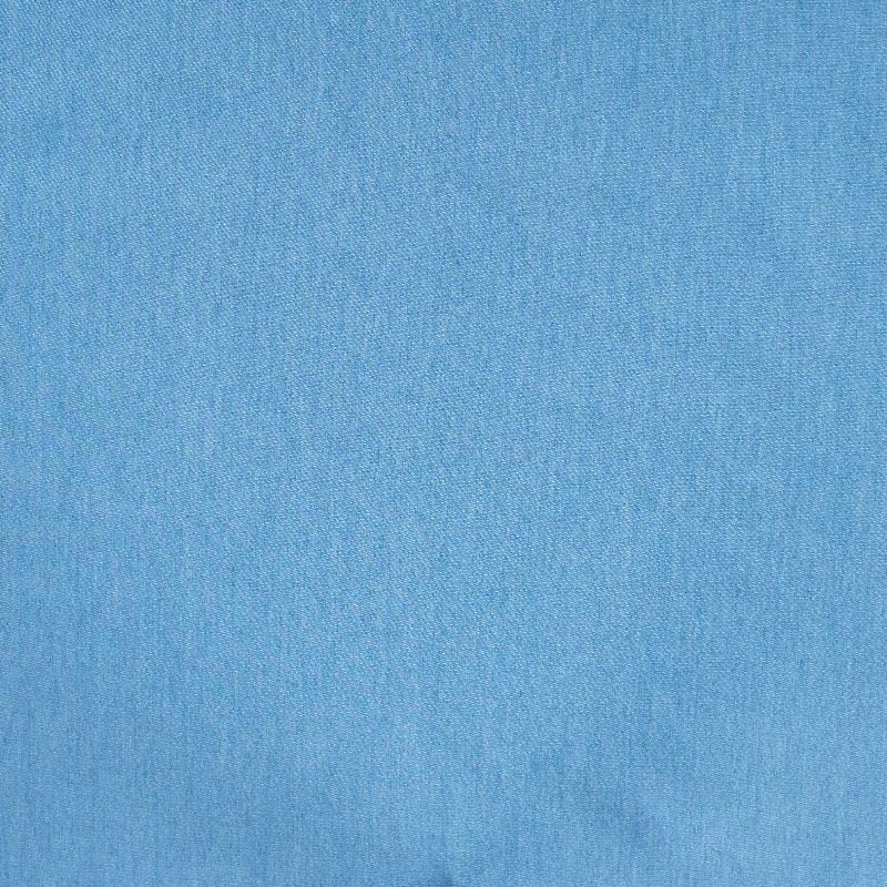 Coupon 3m Tissu Chambray Jean Elasthanne Bleu Lavé