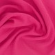 Coupon 3m Tissu Francine Double Gaze Unie Fushia