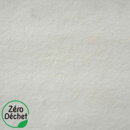 Coupon 3m Tissu Molleton Chanvre Naturel 