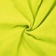 Coupon 3m Tissu Double Gaze Jaune Fluo 