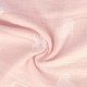 Coupon 3m Tissu Double Gaze Love Rose 