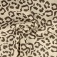 Coupon 3m Tissu Double Gaze Empreinte