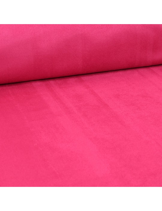 Tissu Polyester uni rose