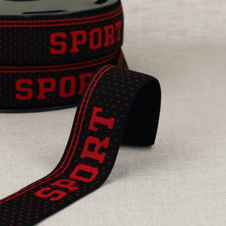 Elastique sport bicolore