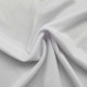 Coupon 3m Tissu Doublure Maille Uni Blanc