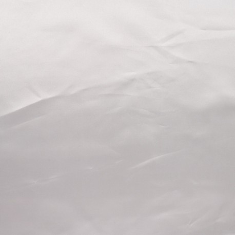 Coupon 3m Tissu Satin de Luxe Blanc 