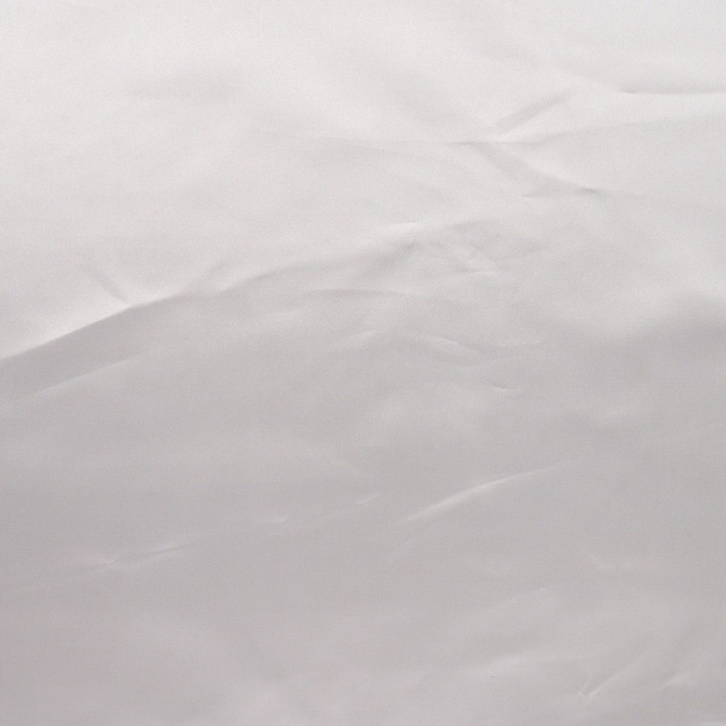 Coupon 3m Tissu Satin de Luxe Blanc 