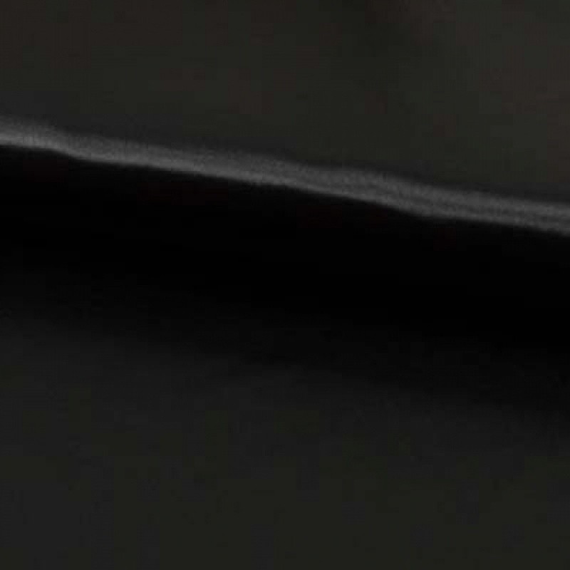 Coupon 3m Tissu Satin de Luxe Noir 