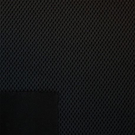 Coupon 3m Tissu Netto Maille Resille Matelassée Mesh Noir