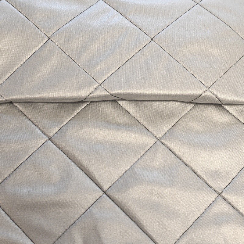 Coupon 3m Tissu Yso Matelassé Thermique Argent
