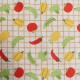 Coupon 3m Tissu Enduit Imprimé Basic Vegetable 