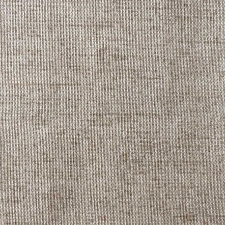 Coupon 3m Tissu Enduit Max Liso Uni Beige 