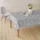 Coupon 3m Tissu Enduit Gingko Gris