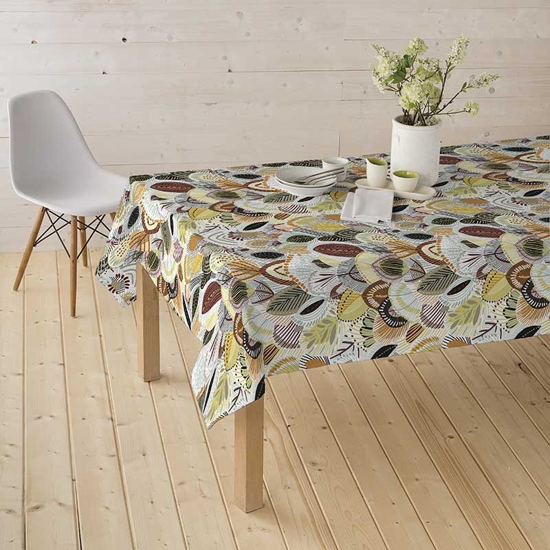 Coupon 3m Tissu Enduit Persi Orange