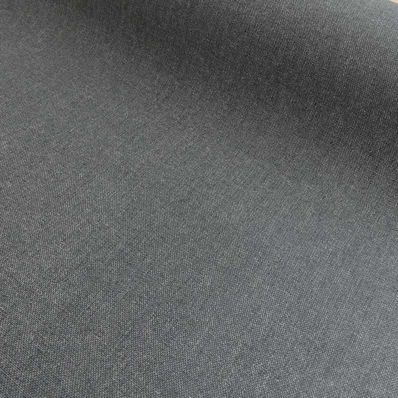 Coupon 3m Tissu Enduit Max Liso Gris Foncé 