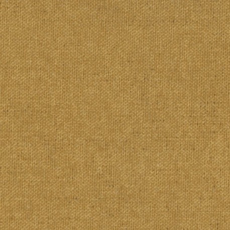 Coupon 3m Tissu Enduit Max Liso Uni Moutarde 