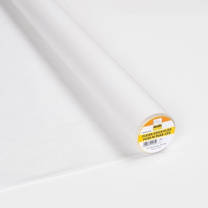 Coupon 3m Tissu Vliesline Support Broderie Thermocollant