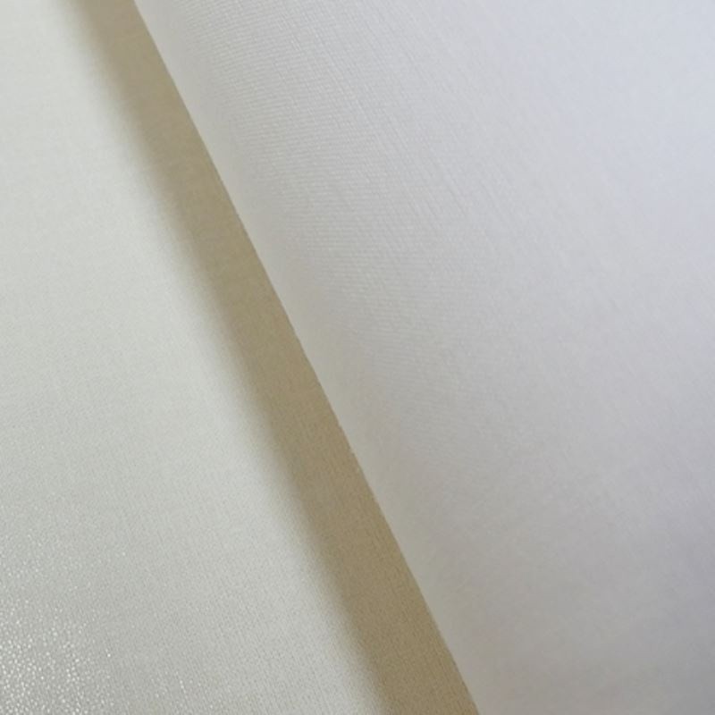 Coupon 3m Tissu Entoilage Blanc 