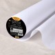 Coupon 3m Entoilage Non Tissé Léger Blanc 40g/m2