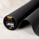 Coupon 3m Entoilage Non Tissé Mi-Lourd Noir 65g/m2