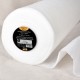Coupon 3m Tissu Molleton Thermocollant Léger Blanc 86g/m2