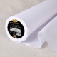 Coupon 3m Tissu Entoilage Tissé Universel Mi-Lourd Blanc 140g/m2