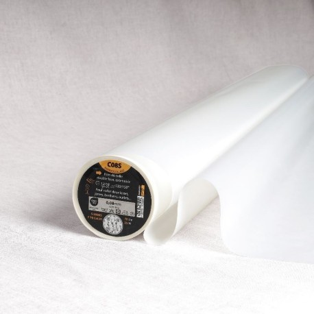 Coupon 3m Tissu C08s-film Extensible Thermocollant Double Face Transparent