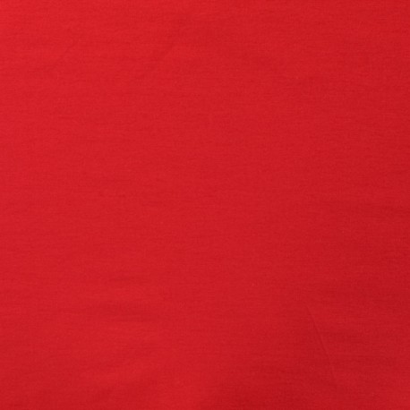 Coupon 3m Tissu Bengaline Stretch Rouge