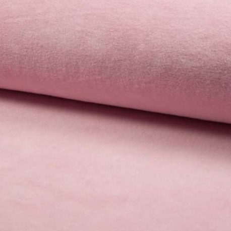 Coupon 3m Tissu Bambounette Rose Layette 