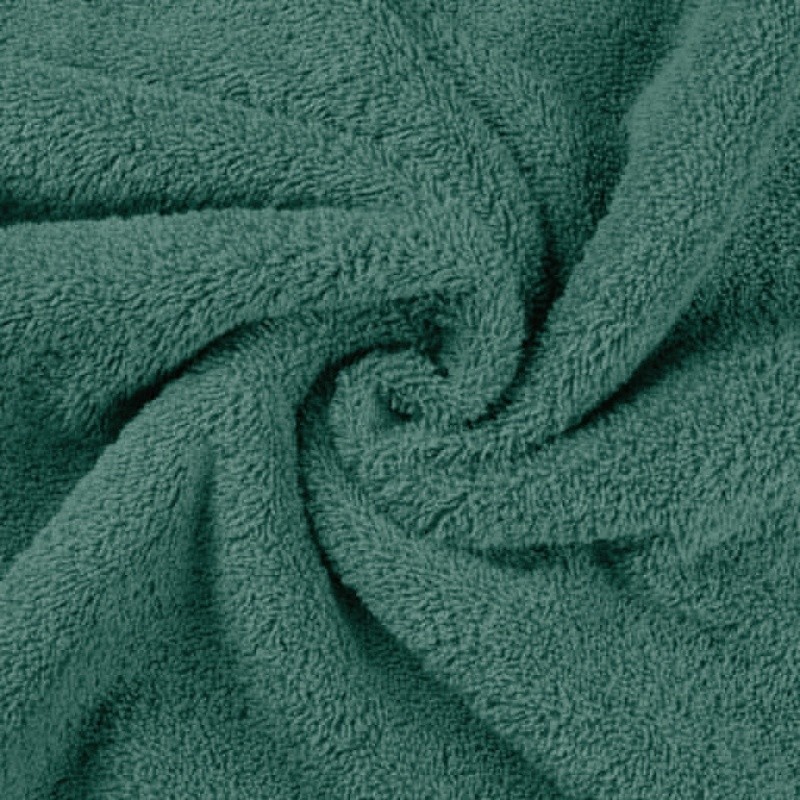 Coupon 3m Tissu Eponge Uni Vert 
