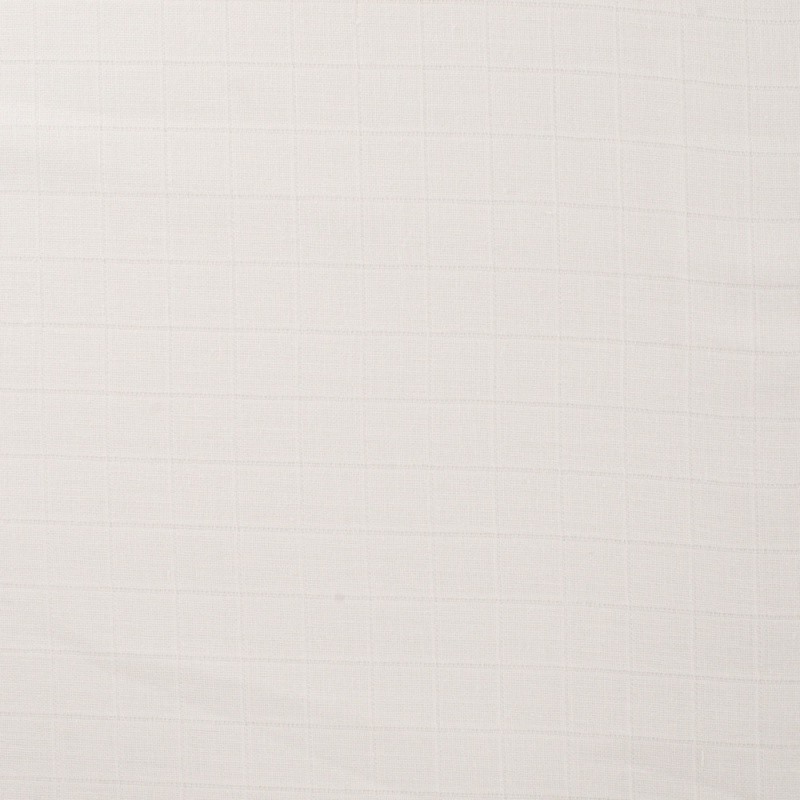 Coupon 3m Tissu Bébé Lange Blanc