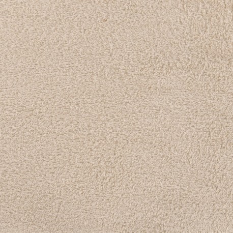 Coupon 3m Tissu Eponge Uni Coloris Lin
