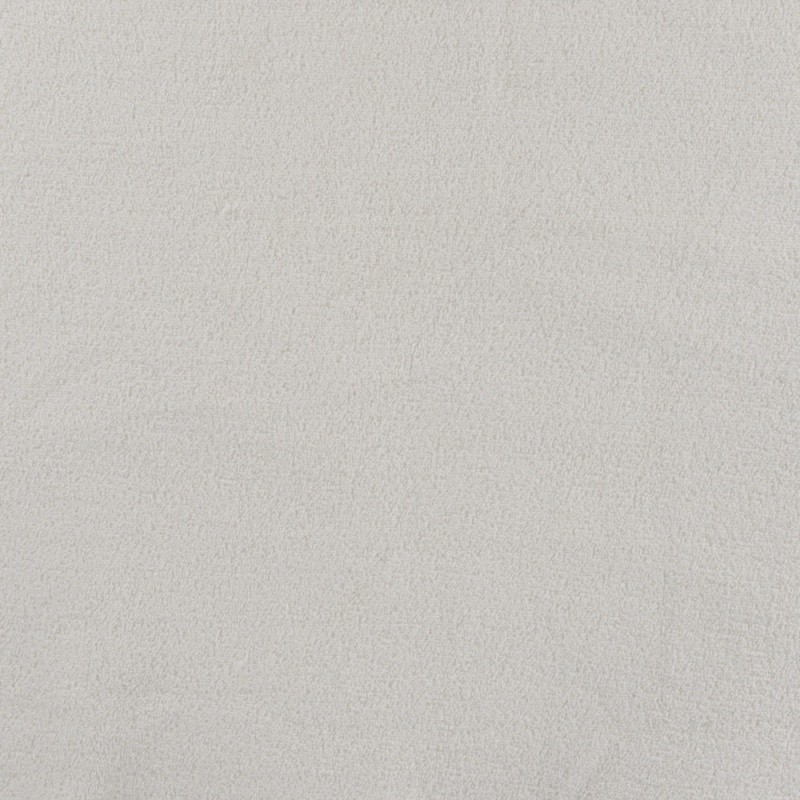 Coupon 3m Tissu Molleton Eponge Ecru 