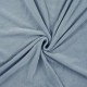 Coupon 3m Tissu Eponge Jersey Pico Uni Bleu Denim