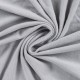 Coupon 3m Tissu Pico Terry Uni Gris Clair 