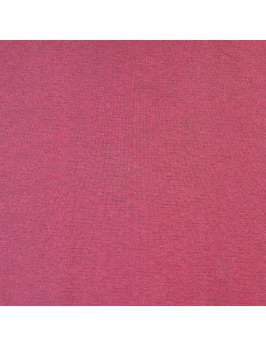 Tissu coton/ polyester teint rouge