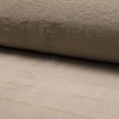 Coupon 3m Tissu Fausse Fourrure Microfibre Castorini Sable 