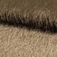 Coupon 3m Tissu Mouton Filament Taupe