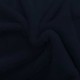 Coupon 3m Tissu Fausse Fourrure Bleu Nuit 
