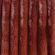 Coupon 3m Tissu Toudou Fausse Fourrure Côtelée Cuivre