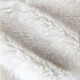 Coupon 3m Tissu Fausse Fourrure Winnie Blanc