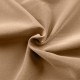 Coupon 3m Tissu Fausse Fourrure Rase Chamois Beige