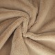 Coupon 3m Tissu Fausse Fourrure Camel