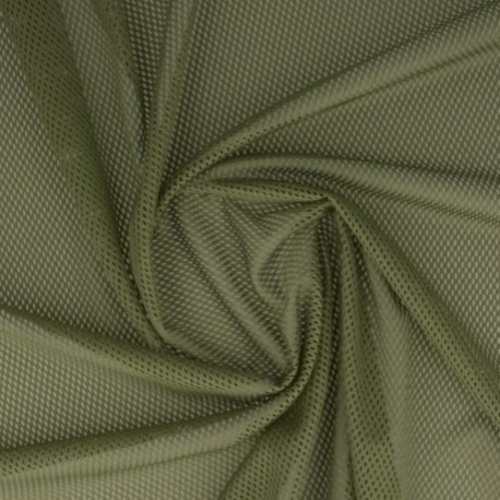 Coupon 3m Tissu Filet Mesh Kaki