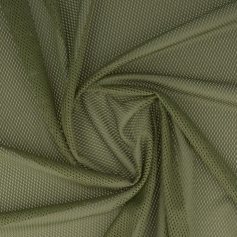 Coupon 3m Tissu Filet Mesh Kaki