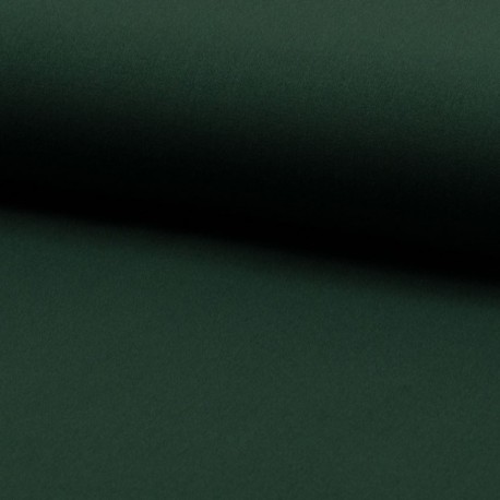Coupon 3m Tissu Gabardine Uni Fôret  