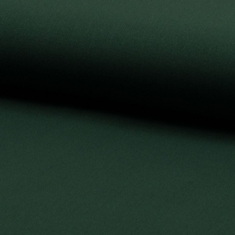 Coupon 3m Tissu Gabardine Uni Fôret  
